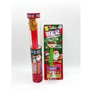 PEZ Candy Dispenser Lot Gingerbread Man Christmas Collection Gingerbread man NEW
